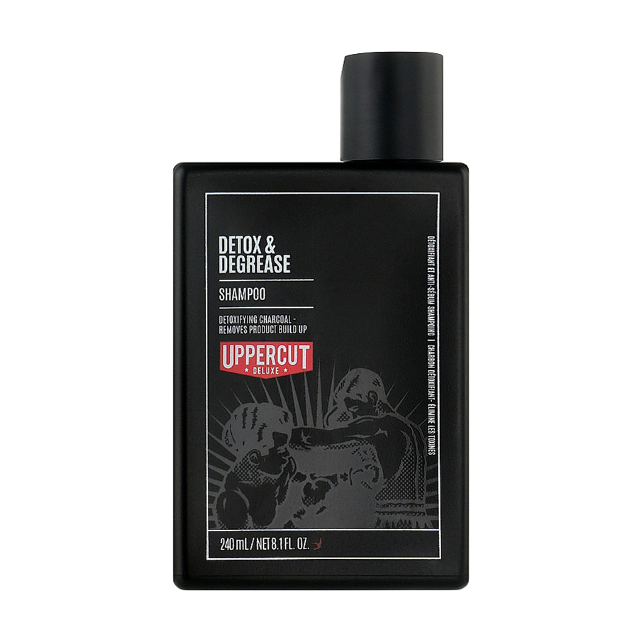 Чоловічий шампунь для волосся Uppercut Deluxe Detox And Degrease Shampoo, 240 мл