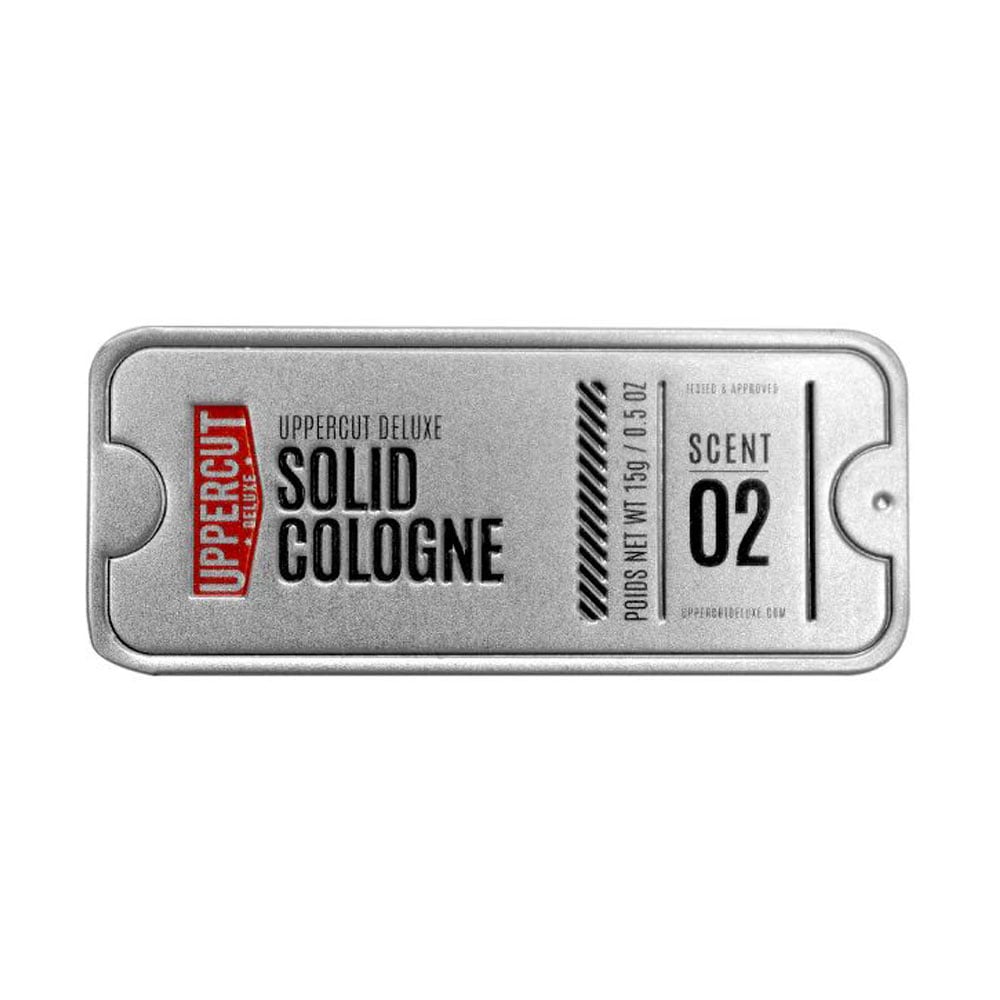 Чоловічий сухий одеколон Uppercut Deluxe Solid Cologne Cedar &amp; Spice, 15 г